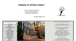 Desktop Screenshot of friendsofeppingforest.org.uk