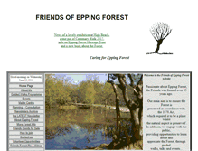 Tablet Screenshot of friendsofeppingforest.org.uk